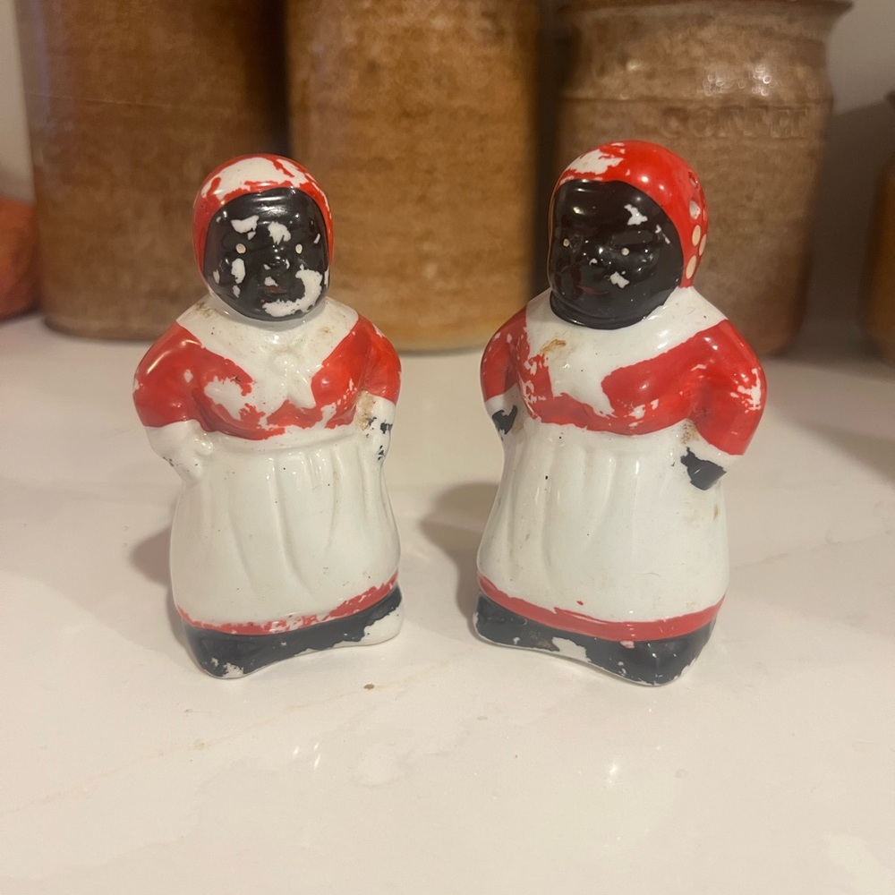 antique salt & pepper shakers